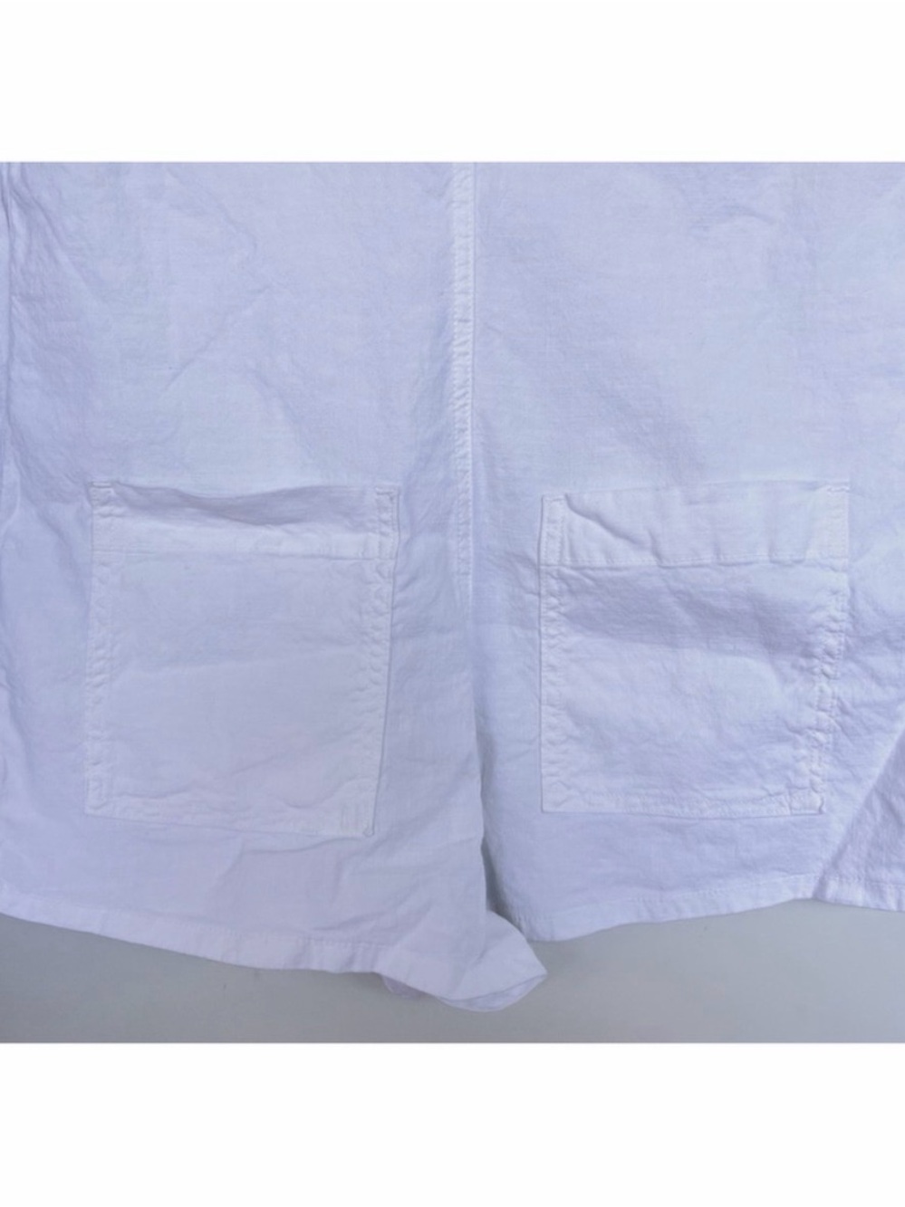 Frank & Eileen Ireland Playsuit
White Italian Linen Romper
MEDIUM Women's - Picture 9 of 10